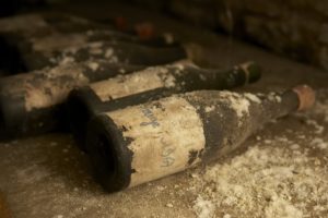 Wine cellar, old bottles, dusty, Sancerre, France, Wine cellar, old bottles, dusty, Sancerre, France,
